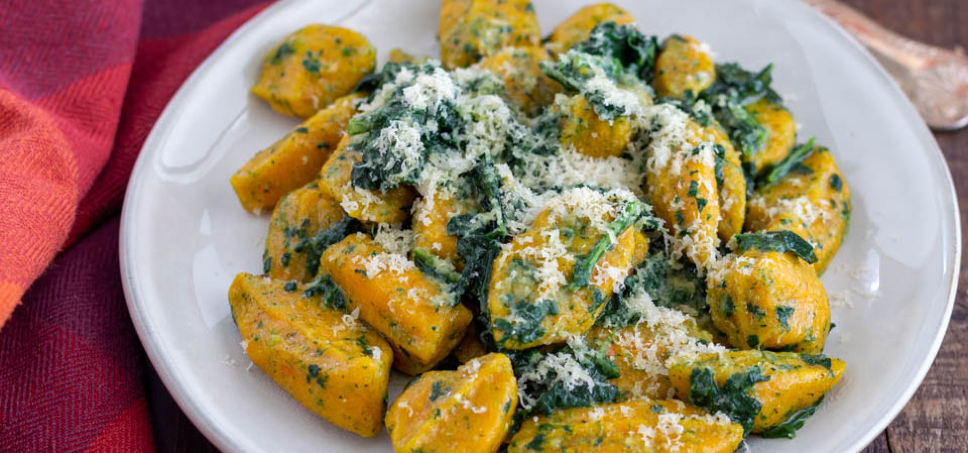 GNOCCHI DI ZUCCA E CAVOLO NERO 